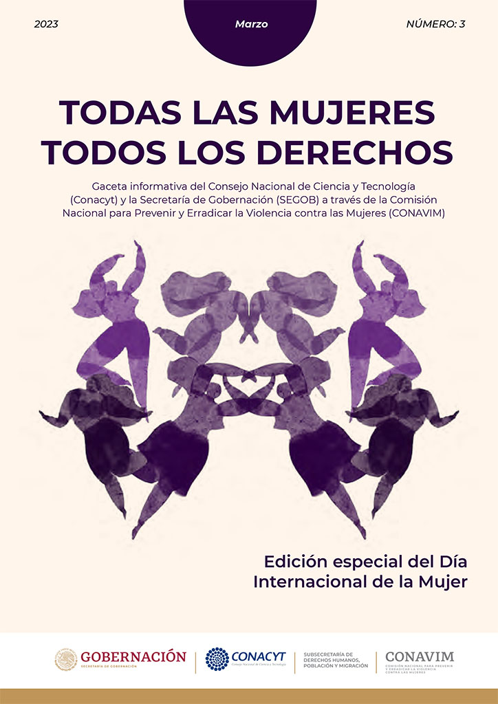 Portada de la gaceta Todas las Mujeres Todos los Derechos Número 3